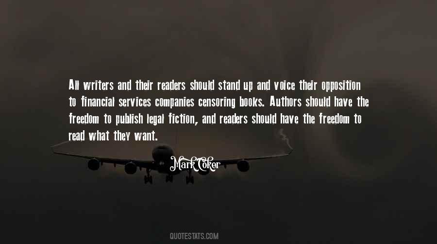 Fiction Readers Quotes #1502247