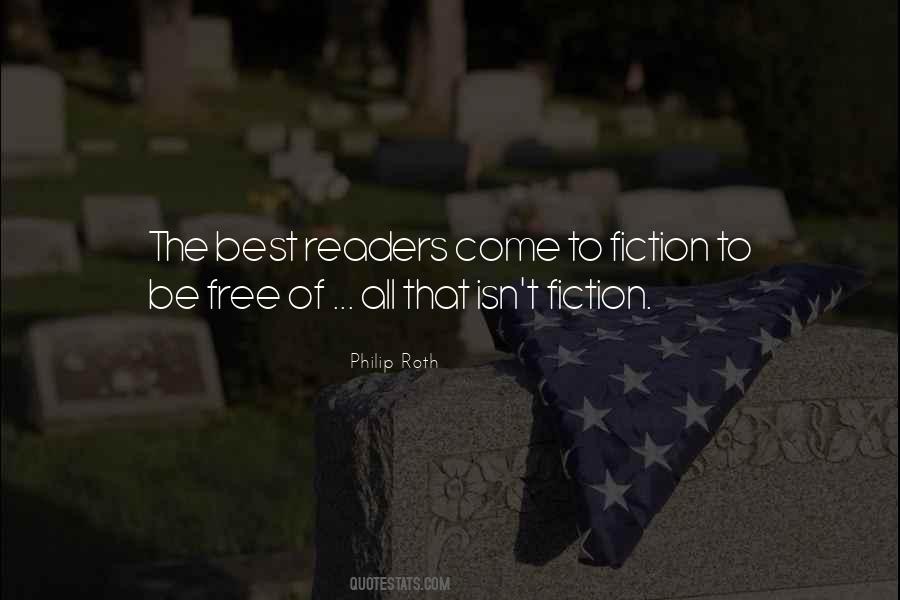 Fiction Readers Quotes #434575