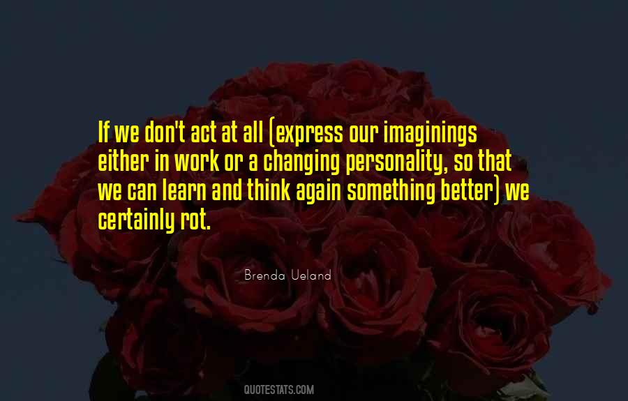 Quotes On Personality Change #1853766