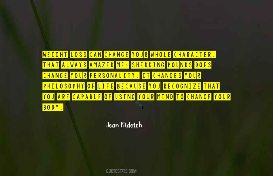 Quotes On Personality Change #317894