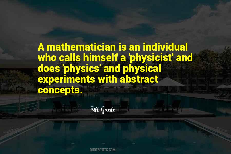 Quotes On Physics Experiments #1609334