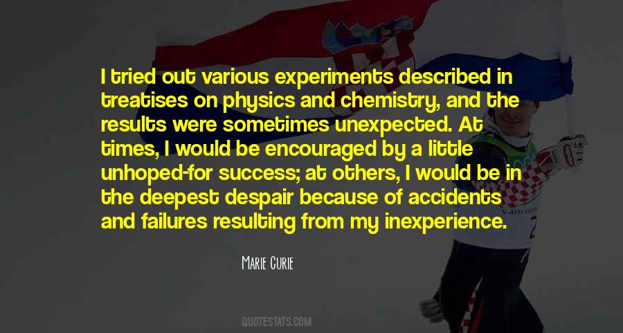 Quotes On Physics Experiments #573462