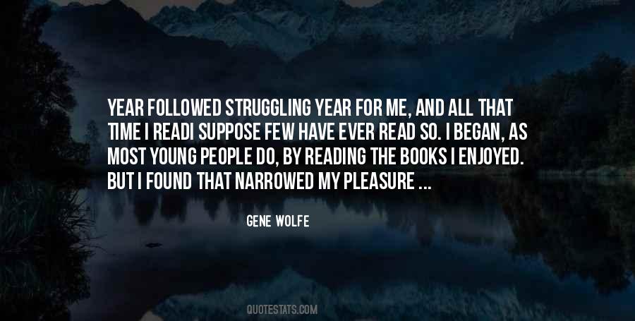 Quotes On Pleasure Of Reading Books #1362725