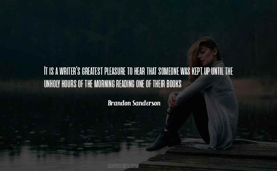 Quotes On Pleasure Of Reading Books #83497