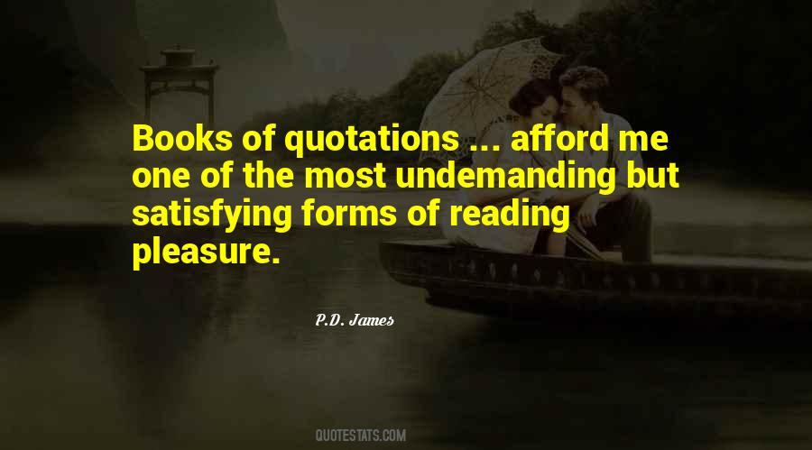 Quotes On Pleasure Of Reading Books #927448