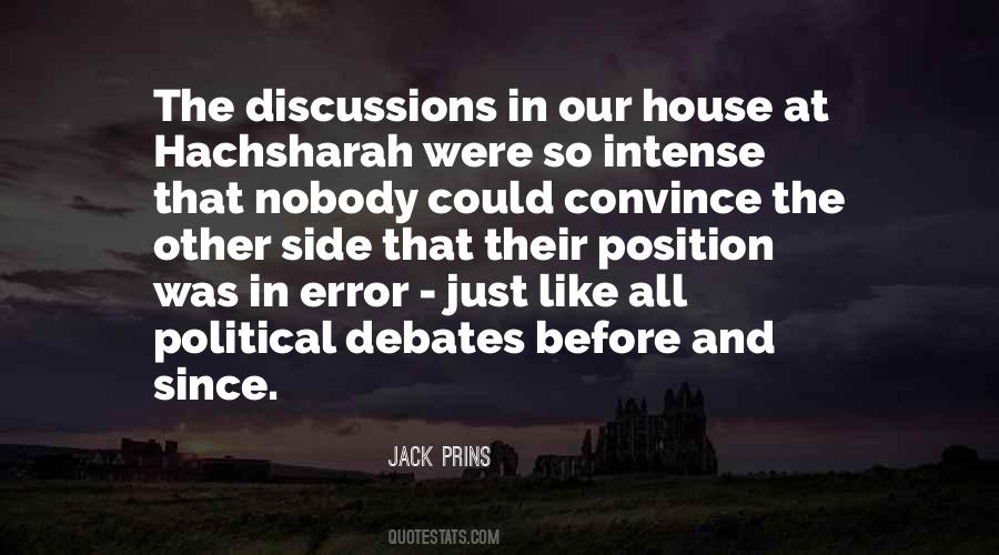Quotes On Political Discussions #1820756