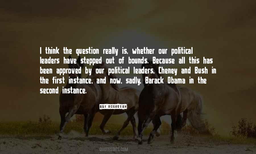 Quotes On Political Leaders #1088494