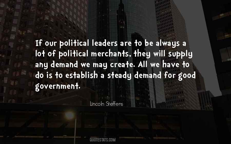 Quotes On Political Leaders #1243662