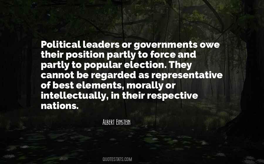 Quotes On Political Leaders #194252