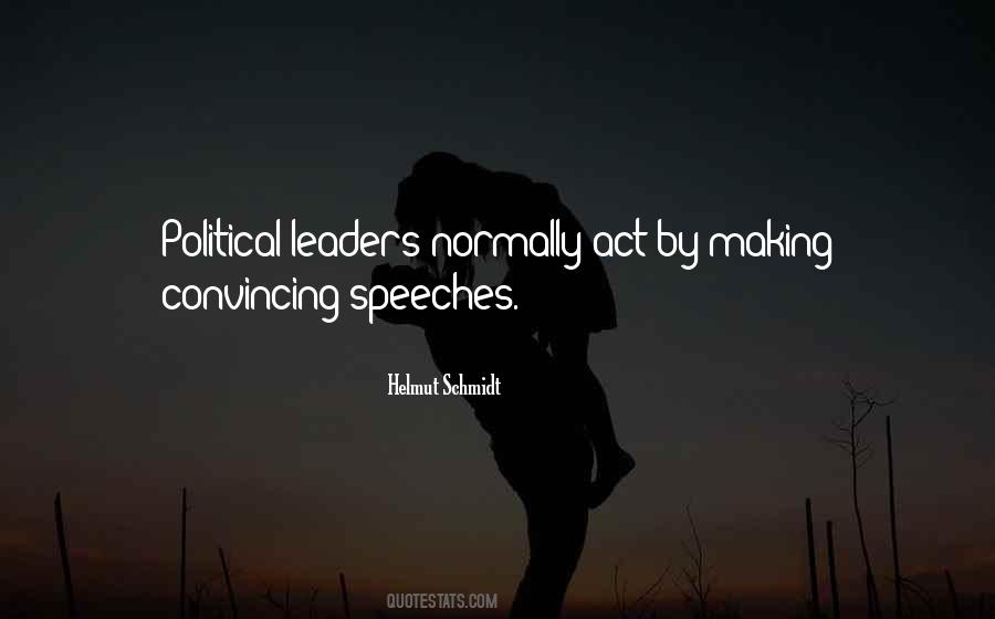 Quotes On Political Leaders #34996