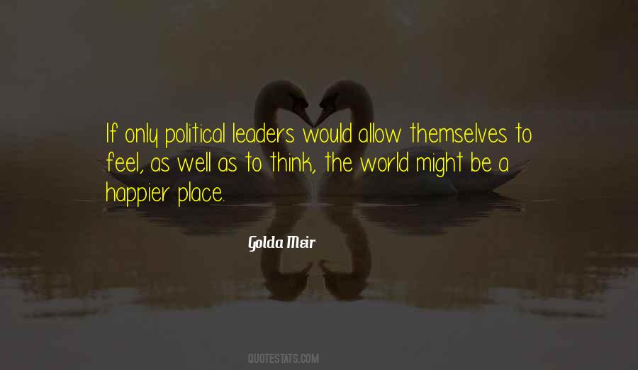 Quotes On Political Leaders #856507