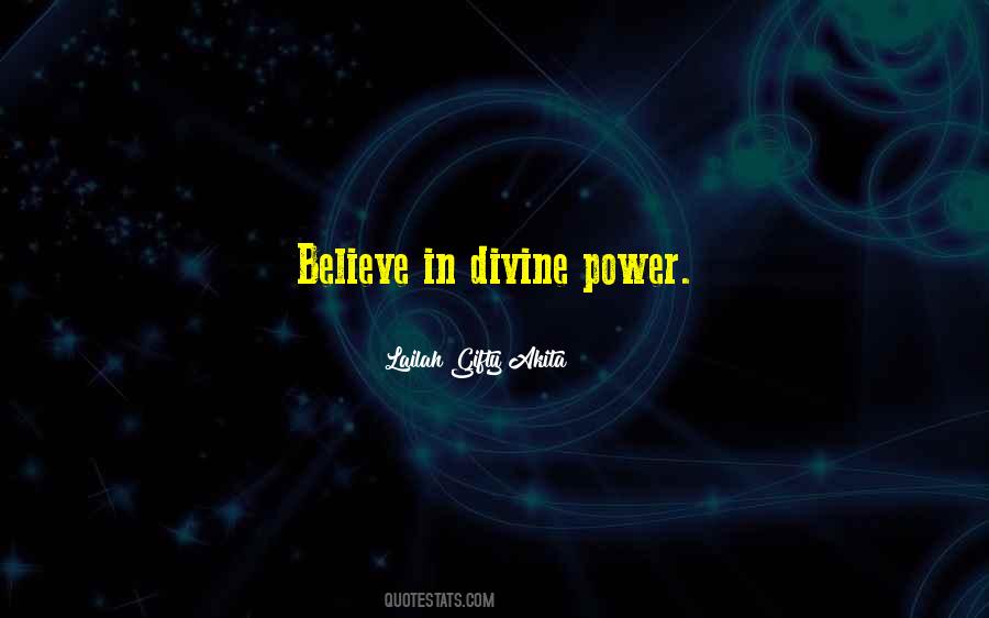 Divine Power Quotes #142638