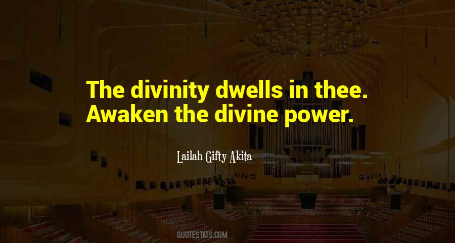 Divine Power Quotes #1682840