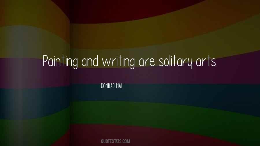 Writing Solitary Quotes #1315999