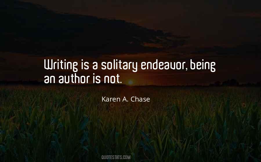 Writing Solitary Quotes #353003