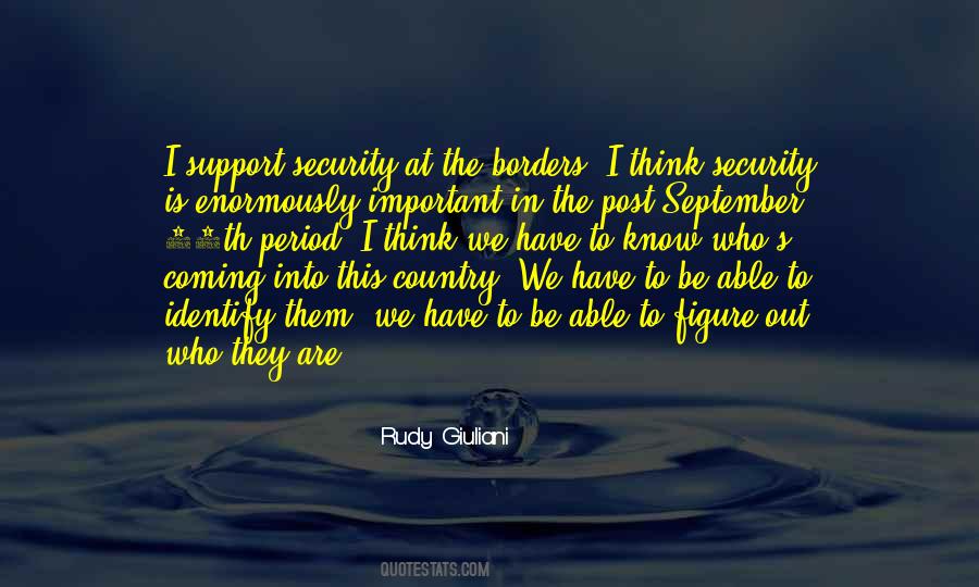 Quotes On Post 9/11 Security #1695154