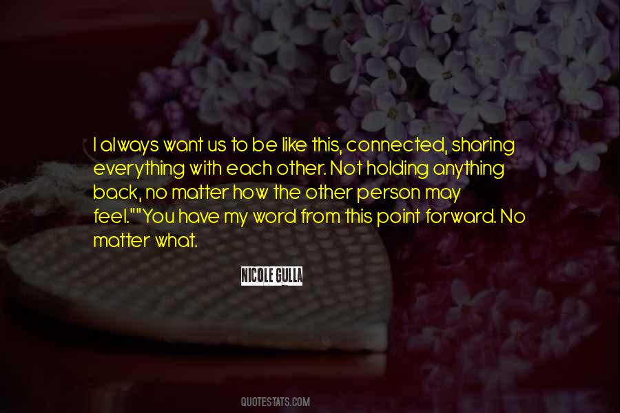 Quotes About Not Sharing Love #1204660