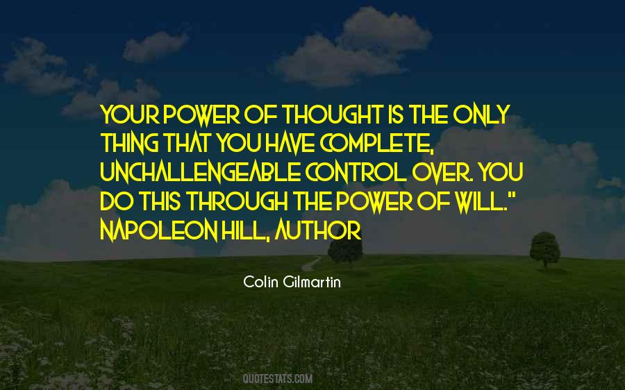 Quotes On Power Of Thought #1426899