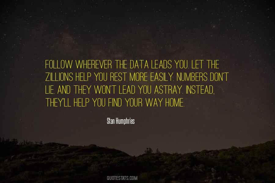 Follow You Home Quotes #1796529
