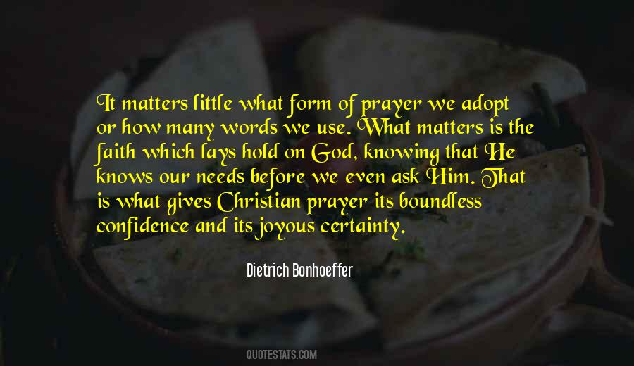Quotes On Prayer Christian #226753