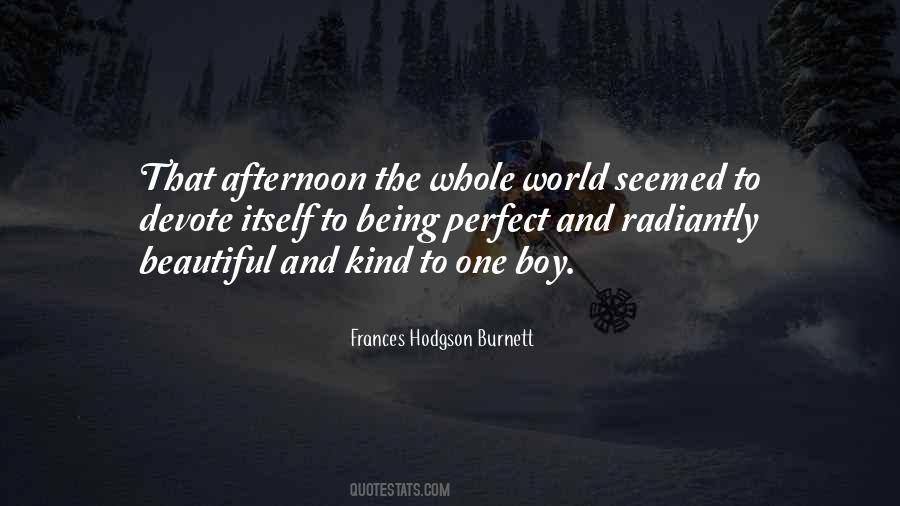 World Being Beautiful Quotes #1558181