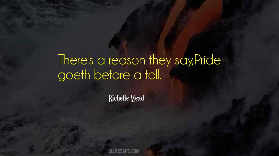 Quotes On Pride Goes Before A Fall #719212