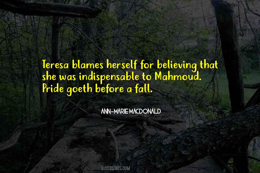 Quotes On Pride Has A Fall #79469