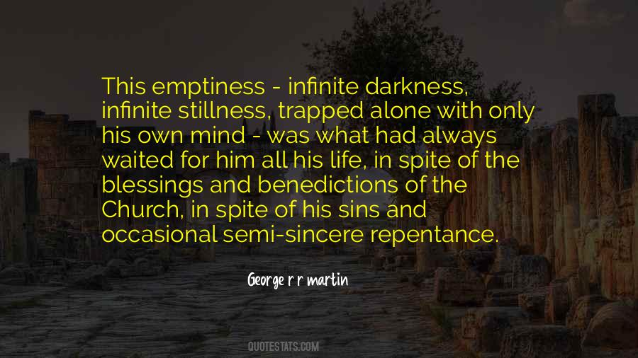 Infinite Emptiness Quotes #979191