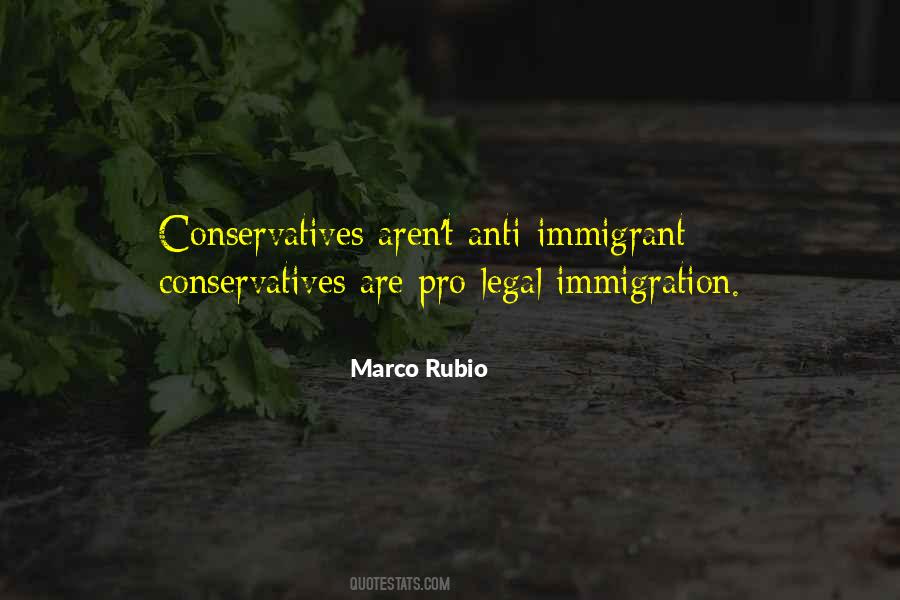 Quotes On Pro Immigration #1688323