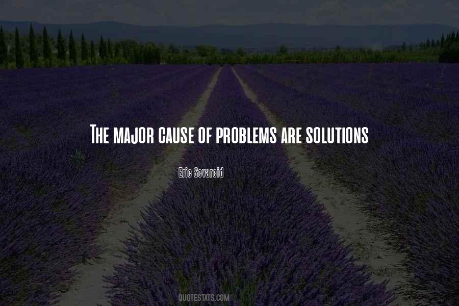 Quotes On Problems And Their Solutions #29425