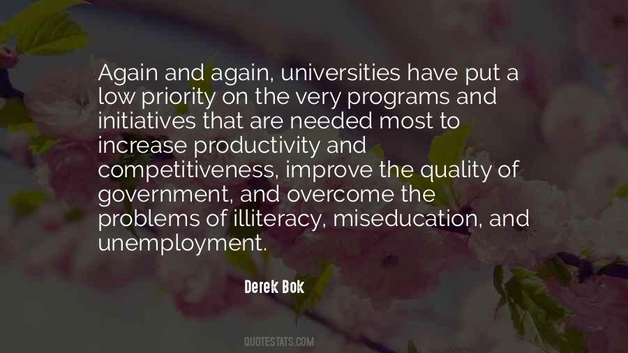 Quotes On Problems Of Illiteracy #1414995
