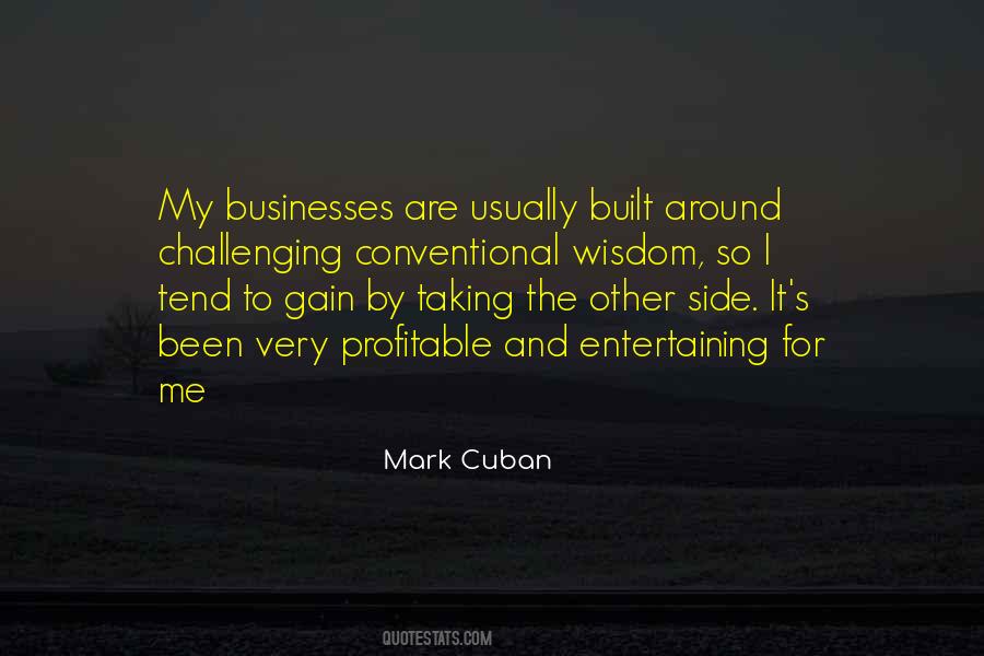 Quotes On Profitable Businesses #1761563