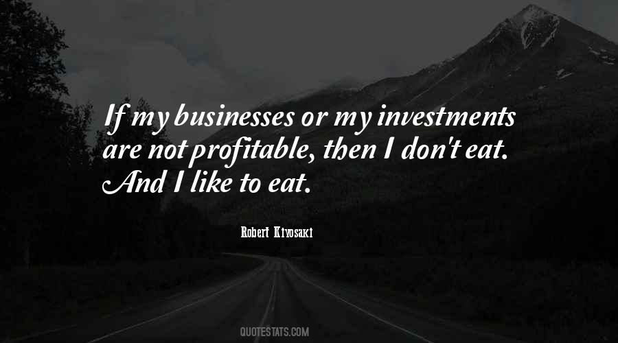Quotes On Profitable Businesses #561014
