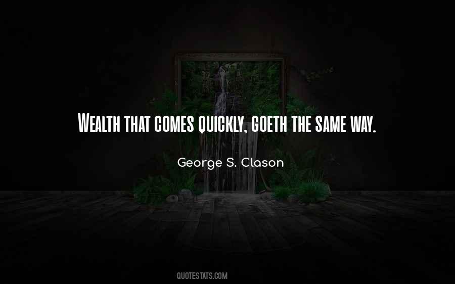 Clason Quotes #337099