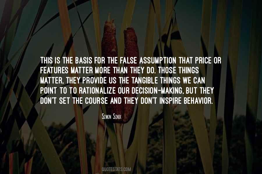 False Assumption Quotes #1042170