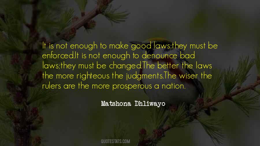 Quotes On Prosperous Nation #1682799
