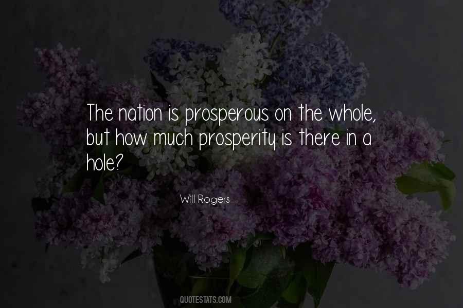 Quotes On Prosperous Nation #1864320