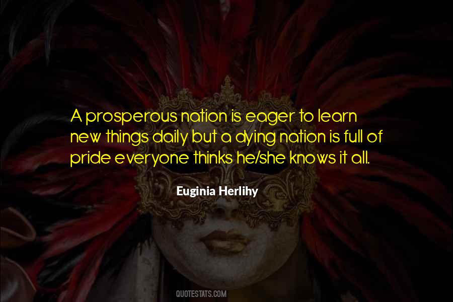 Quotes On Prosperous Nation #293397