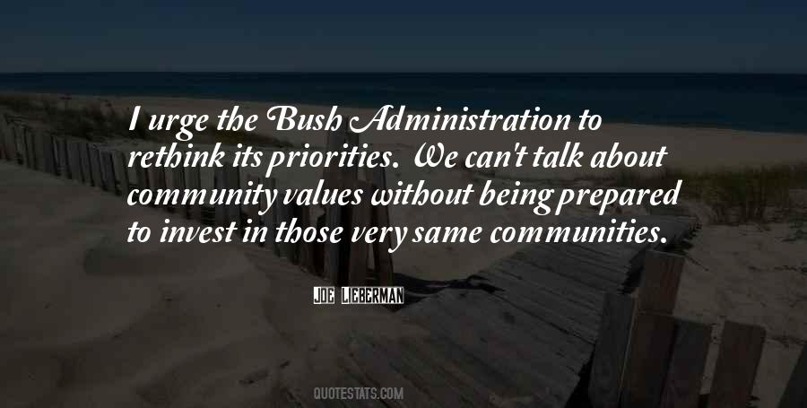 Bush Administration Quotes #162244