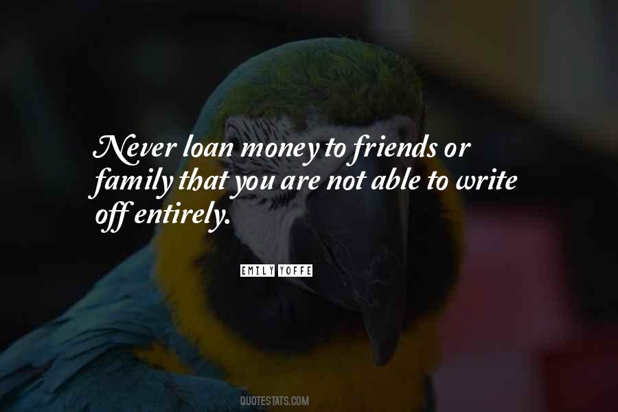 Money Or Family Quotes #434909