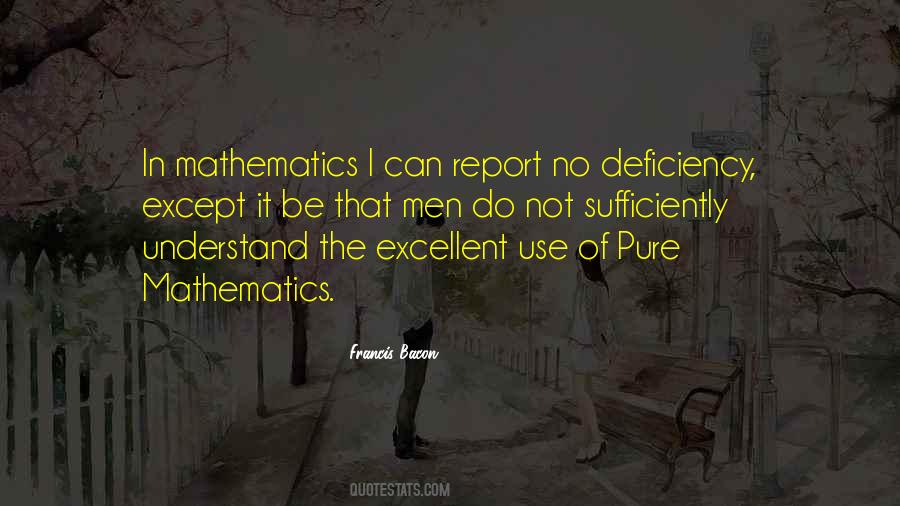 Quotes On Pure Mathematics #1136876