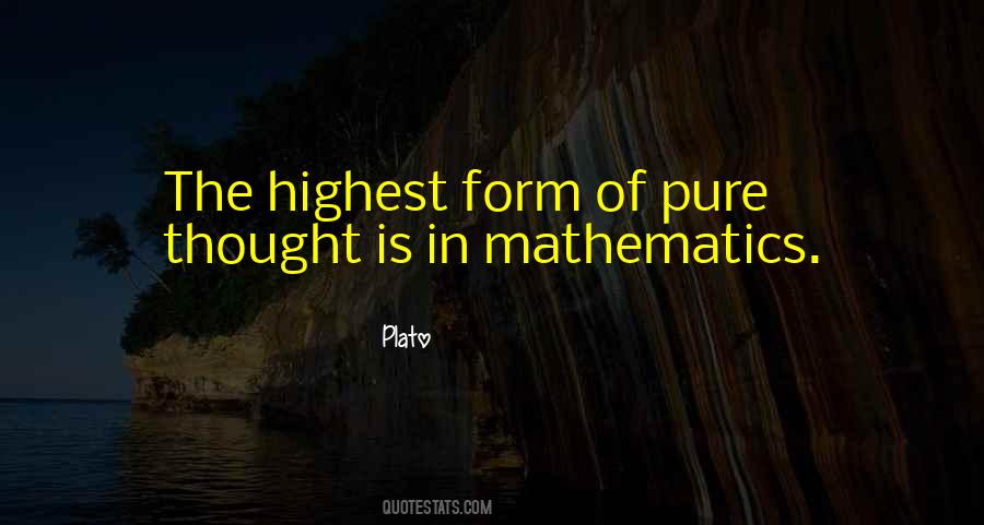 Quotes On Pure Mathematics #143416