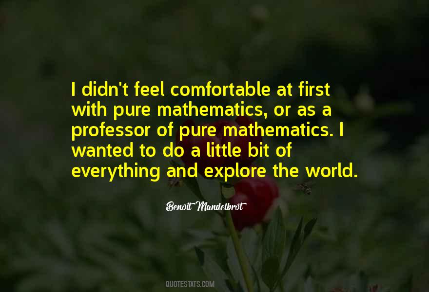 Quotes On Pure Mathematics #1765308