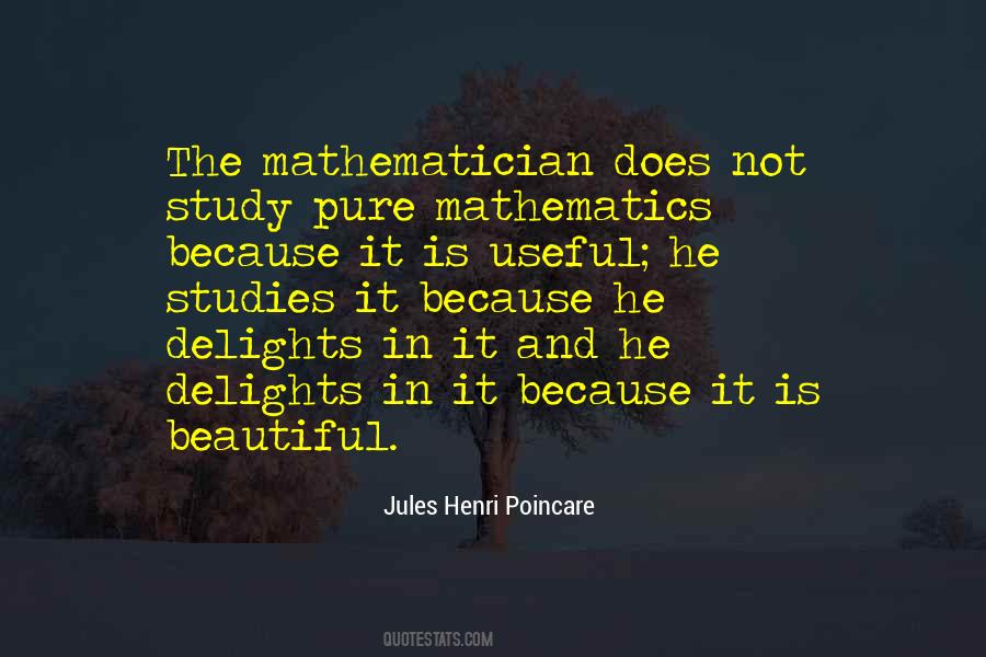 Quotes On Pure Mathematics #361592