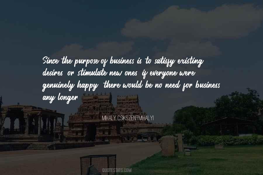 Quotes On Purpose Of Business #1110009