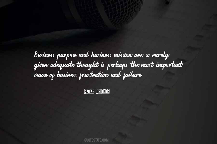 Quotes On Purpose Of Business #1254431