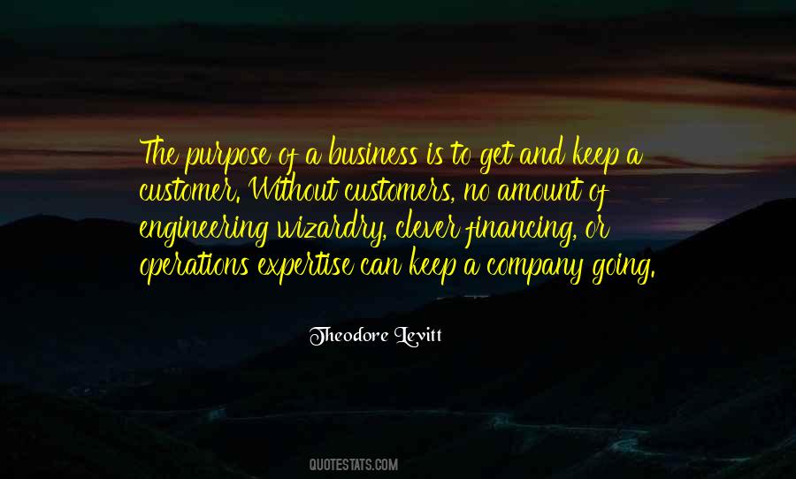 Quotes On Purpose Of Business #144290