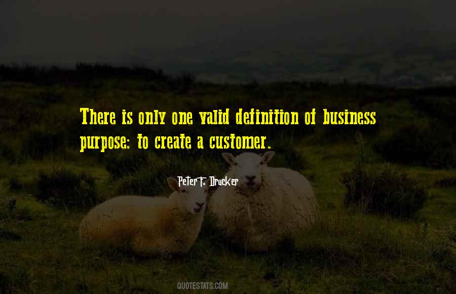 Quotes On Purpose Of Business #1815278