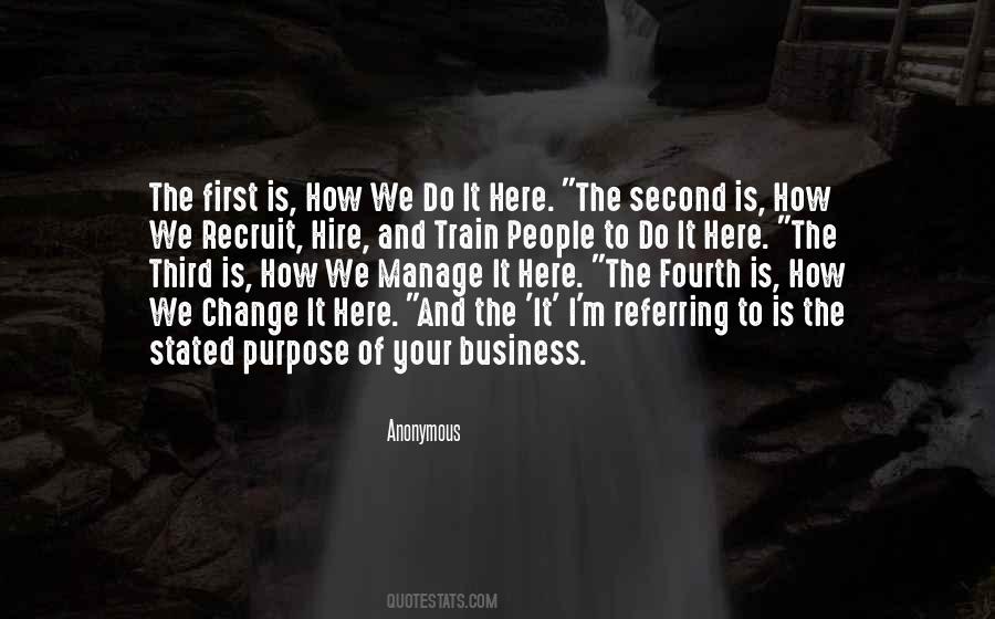 Quotes On Purpose Of Business #1879053