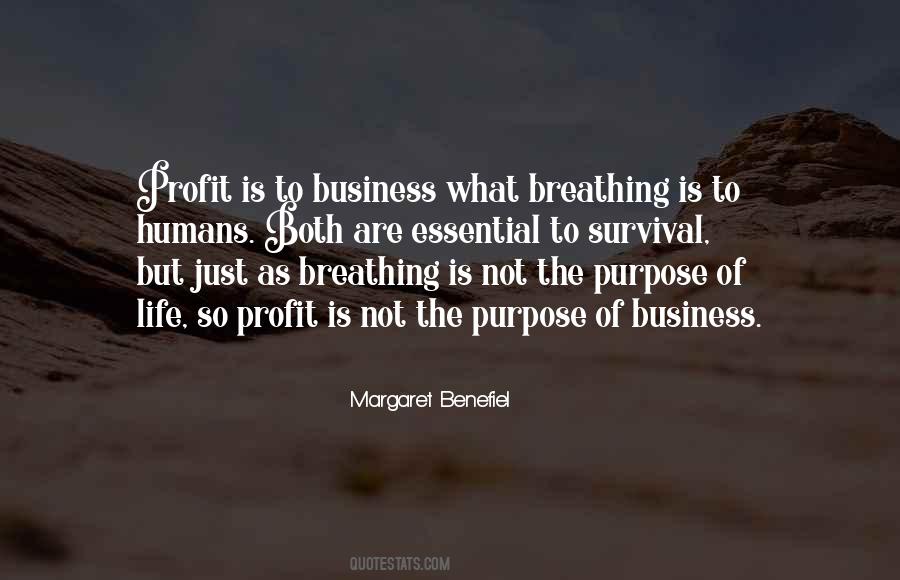 Quotes On Purpose Of Business #984411